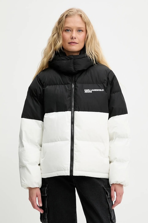 Karl Lagerfeld Jeans kurtka kolor czarny zimowa A3W15024 - zdjęcie produktu nr 1