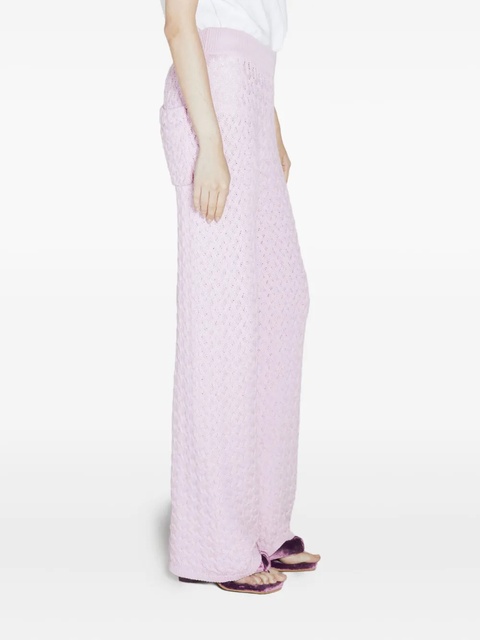 Isa Boulder Cableweave trousers - Pink - zdjęcie produktu nr 2