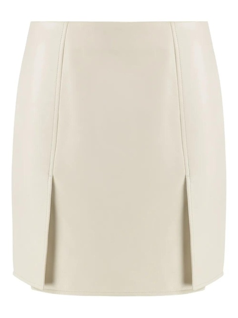 Tod's leather mini skirt - White - zdjęcie produktu nr 2