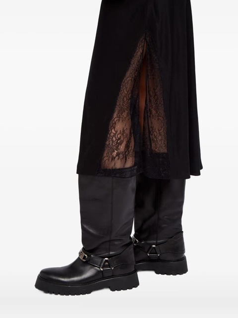 Zadig&Voltaire Jayla lace midi skirt - Black - zdjęcie produktu nr 2