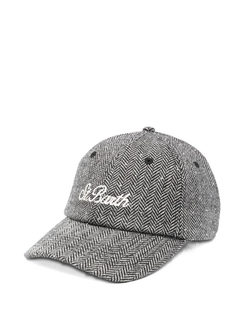 MC2 Saint Barth logo-embroidered baseball cap - Black - zdjęcie produktu nr 2