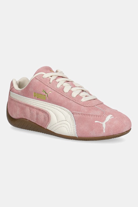 Puma sneakersy zamszowe Speedcat Faded damskie kolor różowy 403688 - zdjęcie produktu nr 1