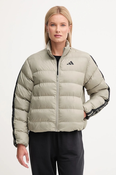 adidas kurtka Essentials Climawarm kolor zielony przejściowa JX7809 - zdjęcie produktu nr 1