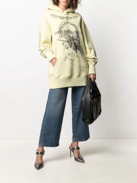 Givenchy oversized printed hoodie - Yellow - zdjęcie produktu nr 2