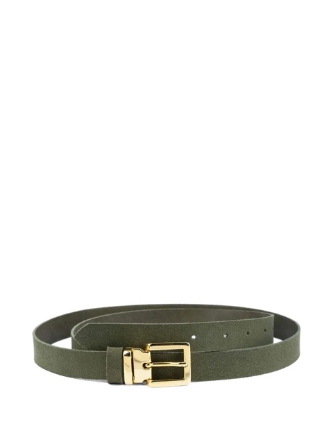 The Frankie Shop Evro suede belt - Green - zdjęcie produktu nr 2