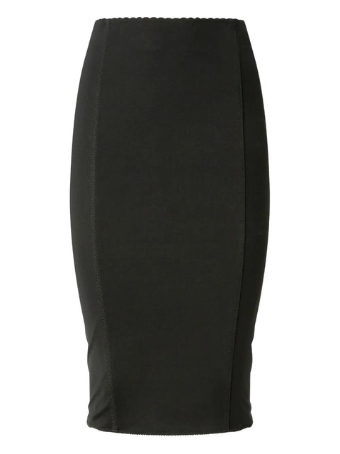 PINKO seam-detail pencil skirt - Black - zdjęcie produktu nr 1