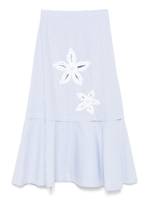 SANDRO striped skirt - Blue - zdjęcie produktu nr 1