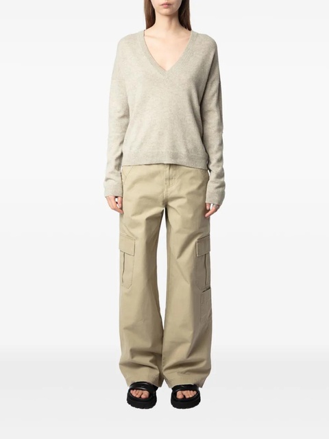 Zadig&Voltaire Vivi patch jumper - Neutrals - zdjęcie produktu nr 2