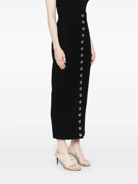 KHAITE Brynlee maxi skirt - Black - zdjęcie produktu nr 2