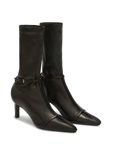 Jil Sander strappy ankle boots - Black - zdjęcie produktu nr 1