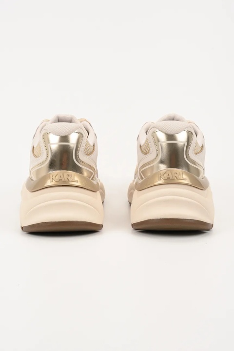 Karl Lagerfeld sneakersy KOMET damskie kolor beżowy KL65624M - zdjęcie produktu nr 2