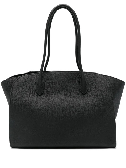 The Row leather tote bag - Black - zdjęcie produktu nr 2