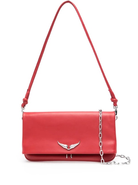 Zadig&Voltaire Rock Eternal leather clutch bag - Red - zdjęcie produktu nr 1