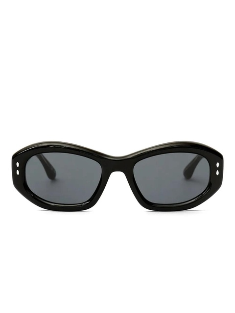 ISABEL MARANT Vancy oval-frame sunglasses - Black - zdjęcie produktu nr 1