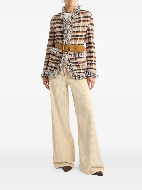 ETRO grid-motif jacket - Neutrals - zdjęcie produktu nr 1
