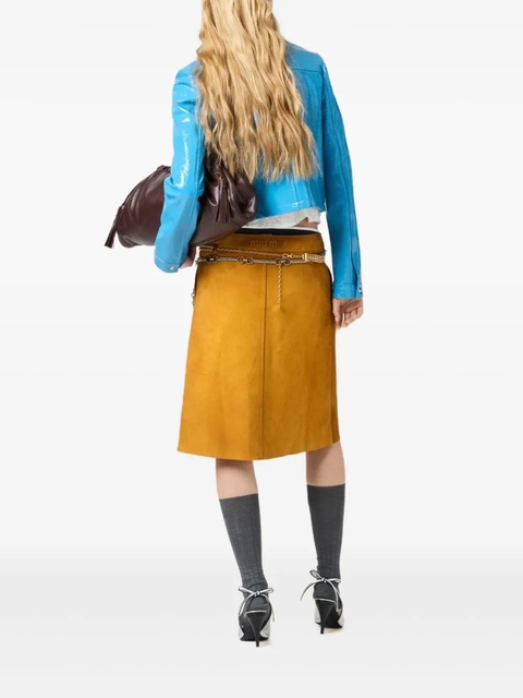Miu Miu Naplak jacket - Blue - zdjęcie produktu nr 2