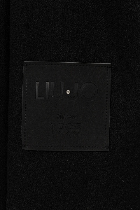 Liu Jo szalik damski kolor czarny gładki 2F5048.T0300 - zdjęcie produktu nr 2