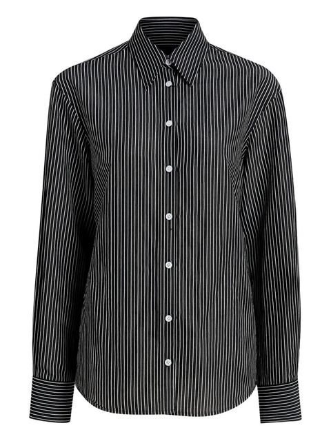 Proenza Schouler striped shirt - Black - zdjęcie produktu nr 1