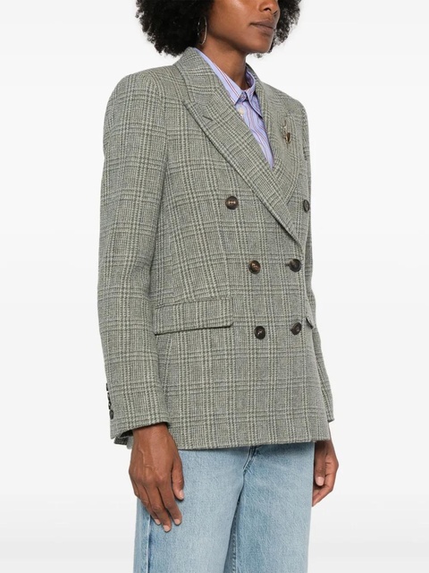 Golden Goose Diva double-breasted blazer - Green - zdjęcie produktu nr 2
