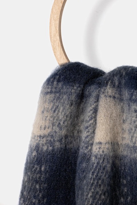 Pepe Jeans szalik damski kolor granatowy wzorzysty PL1100002 - zdjęcie produktu nr 2