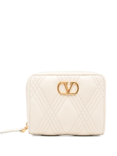 Valentino Garavani Quilite 67 wallet - Neutrals - zdjęcie produktu nr 1