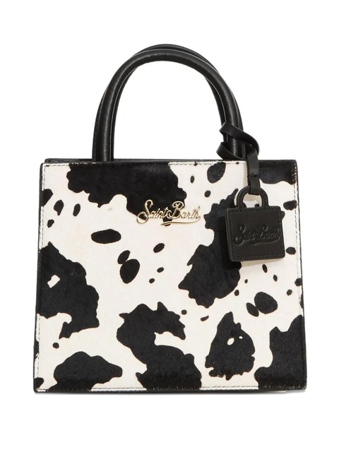 MC2 Saint Barth mini animal-print tote bag - White - zdjęcie produktu nr 1