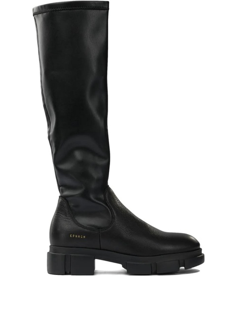 Copenhagen knee-high platform boots - Black - zdjęcie produktu nr 1