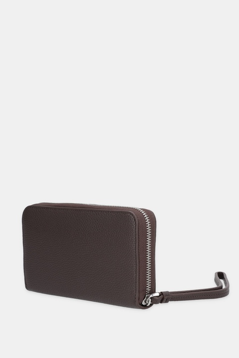 Armani Exchange portfel damski kolor brązowy XW000361 AF11902 - zdjęcie produktu nr 2