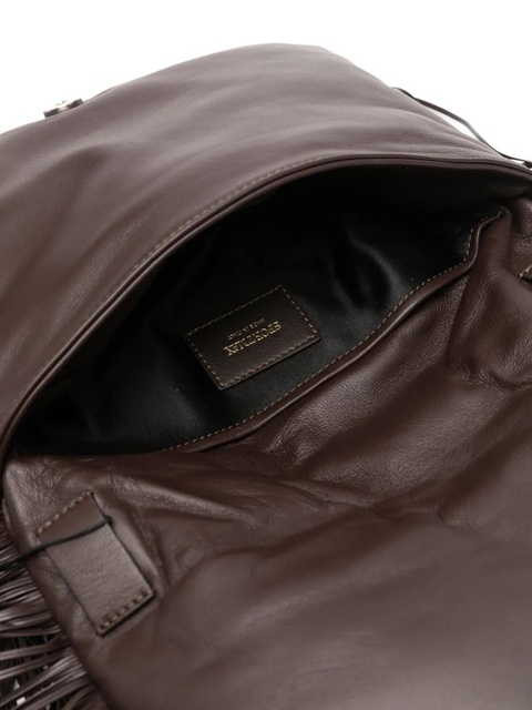 Sportmax fringed clutch bag - Brown - zdjęcie produktu nr 2