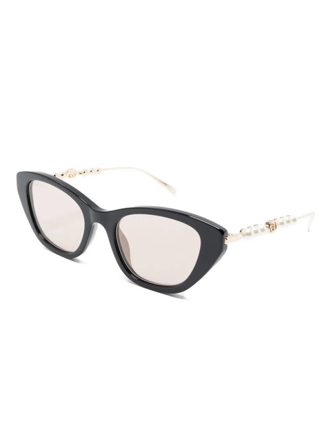 Gucci Eyewear cat-eye frame sunglasses - Black - zdjęcie produktu nr 2