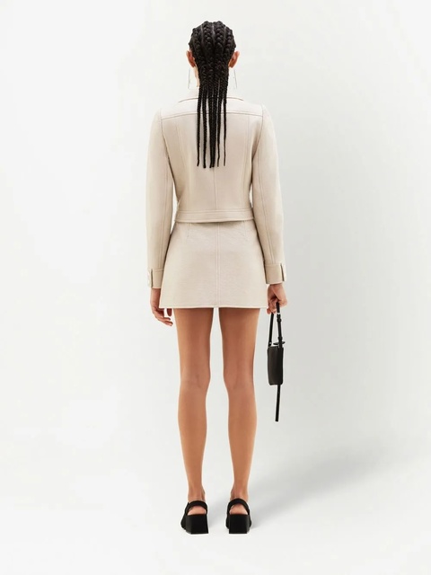 Courrèges Reedition vinyl jacket - Neutrals - zdjęcie produktu nr 2