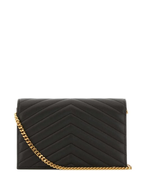 Saint Laurent envelope Cassandre quilted mini bag - Brown - zdjęcie produktu nr 2