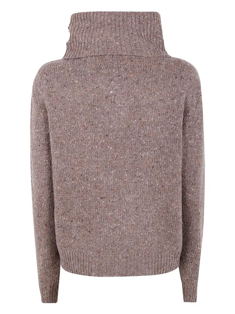Lauren Ralph Lauren buckle halterneck sweater - Brown - zdjęcie produktu nr 2