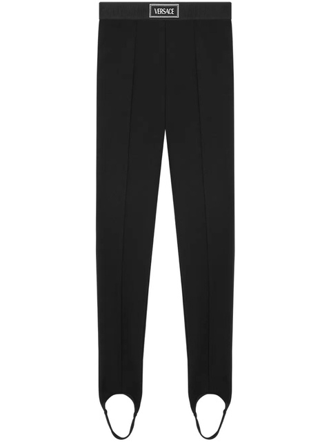 Versace 90s Vintage Logo leggings - Black - zdjęcie produktu nr 1