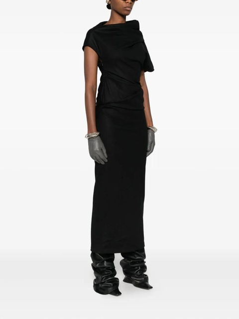ENTIRE STUDIOS Flop high-neck midi dress - Black - zdjęcie produktu nr 2
