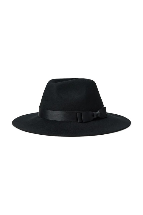 Lauren Ralph Lauren kapelusz wełniany kolor czarny 454P04549 - zdjęcie produktu nr 1