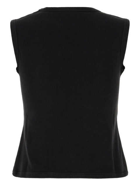 The Row ribbed sleeveless top - Black - zdjęcie produktu nr 1