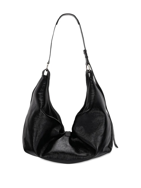 Marge Sherwood buckle-fastening leather shoulder bag - Black - zdjęcie produktu nr 2