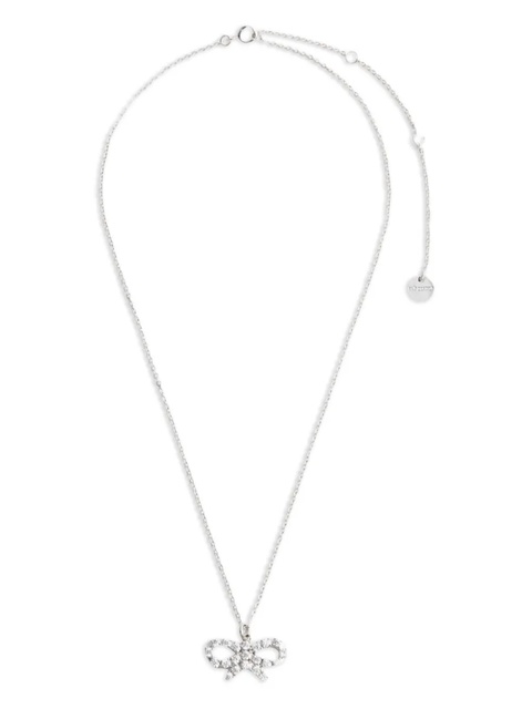 Self-Portrait statement-pendant necklace - Silver - zdjęcie produktu nr 1