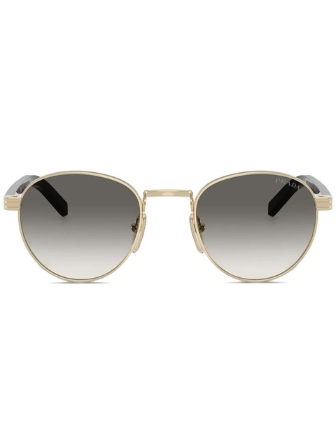 Prada Eyewear round-frame sunglasses - Gold - zdjęcie produktu nr 1
