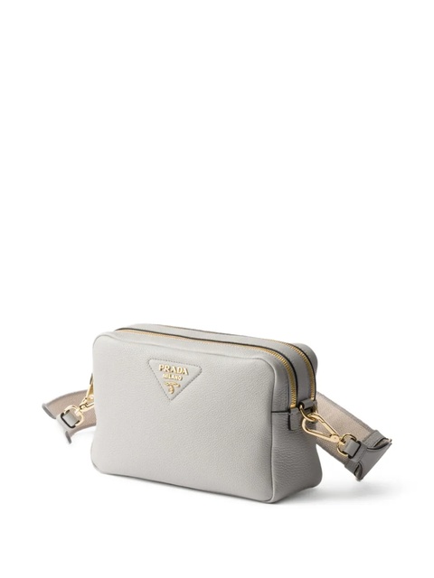 Prada small leather shoulder bag - Grey - zdjęcie produktu nr 2