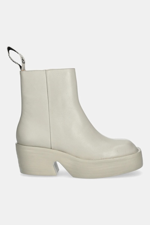 Camper botki skórzane Billie damskie kolor beżowy na platformie K400754-006 - zdjęcie produktu nr 1