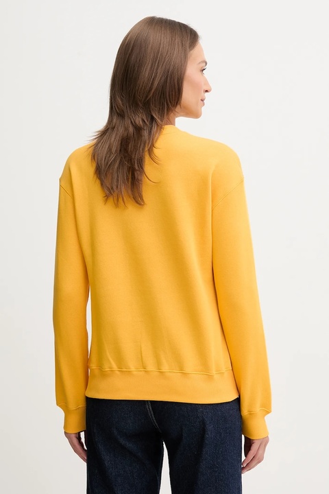 Polo Ralph Lauren bluza damska kolor żółty gładka 211971697 - zdjęcie produktu nr 2