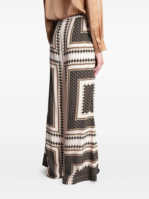 ZIMMERMANN geometric-print trousers - Neutrals - zdjęcie produktu nr 1