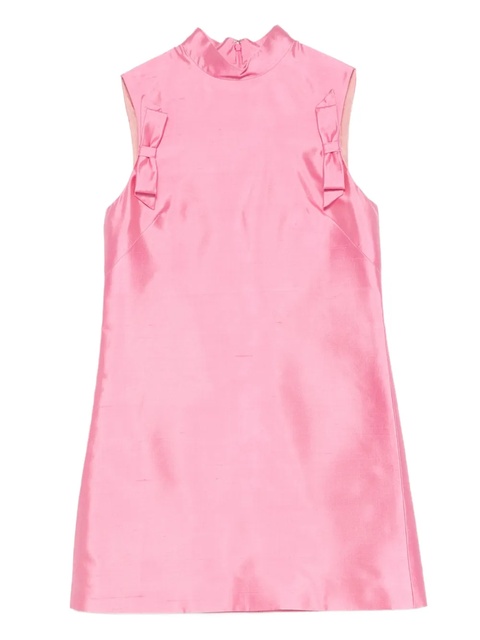 Valentino Garavani bow-detail mini dress - Pink - zdjęcie produktu nr 1