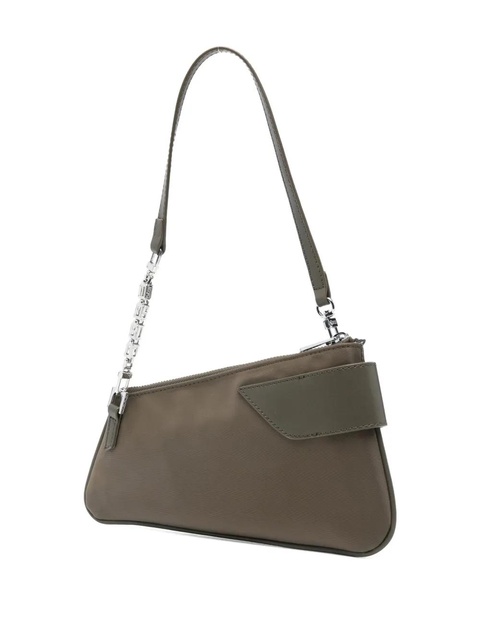 GCDS logo-appliqué shoulder bag - Green - zdjęcie produktu nr 2