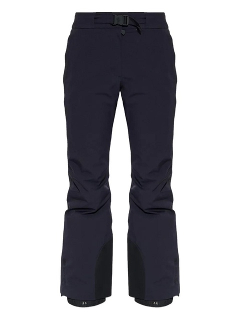 Moncler Grenoble buckle-detail padded trousers - Blue - zdjęcie produktu nr 1