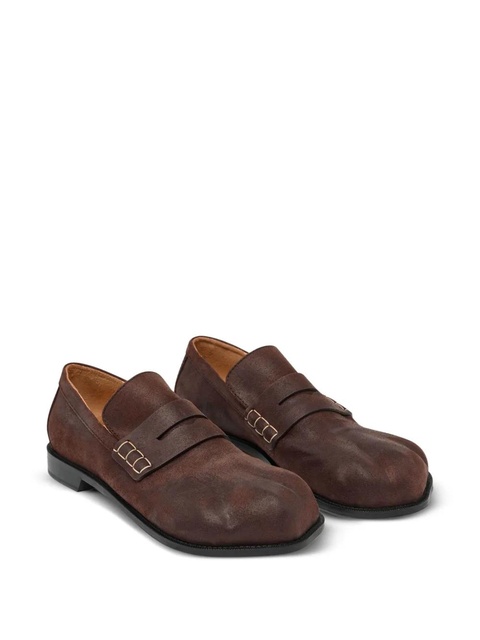 JW Anderson Paw suede loafers - Brown - zdjęcie produktu nr 2