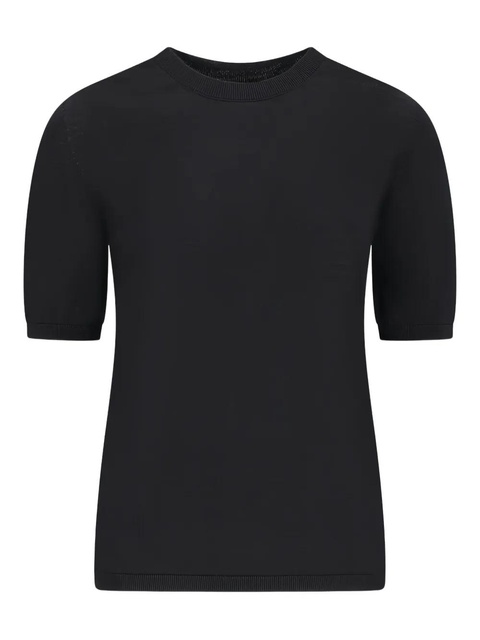 Max Mara short-sleeved sweater - Black - zdjęcie produktu nr 1