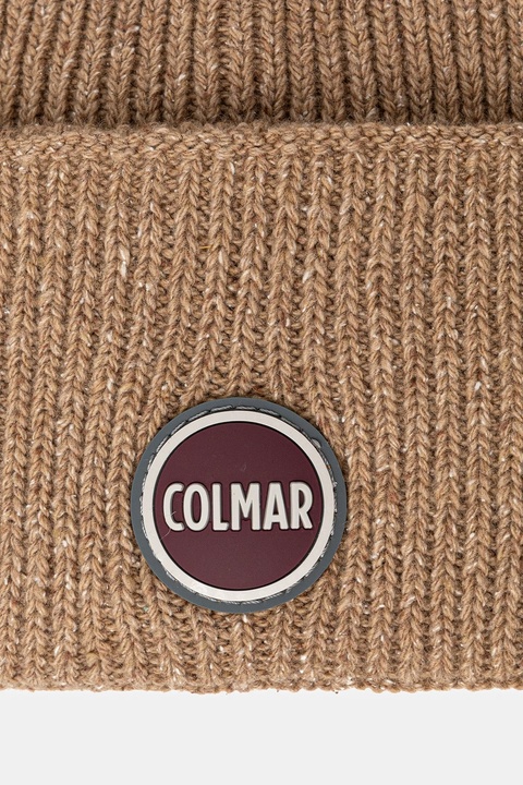 Colmar czapka z wełną kolor brązowy 5028N.3VI - zdjęcie produktu nr 2